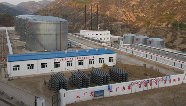 西北分公司承建的杏子川采油廠郝家坪聯(lián)合站驗收合格