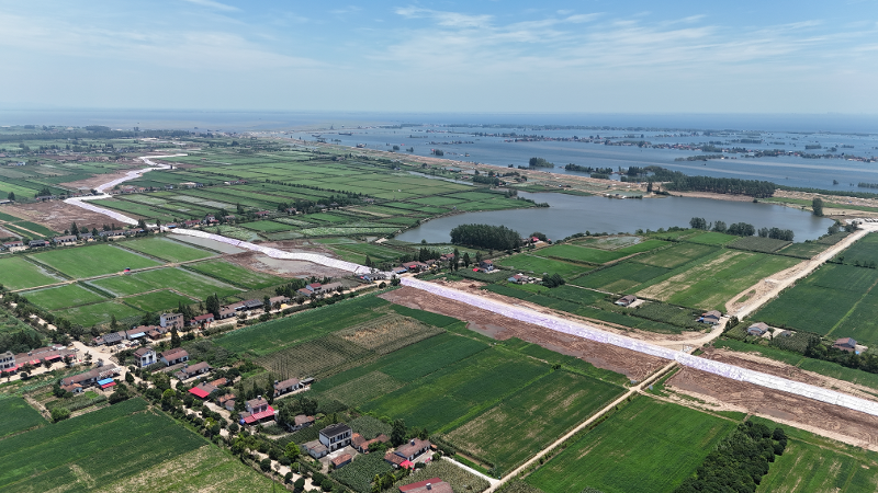 2024年7月，公司搶建團洲垸險情第三道防線